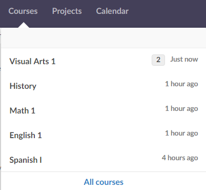 Course content blocks