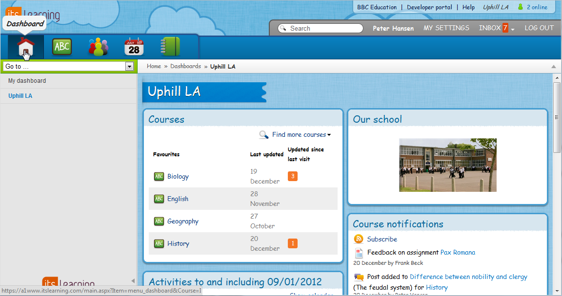 Interfaces and themes