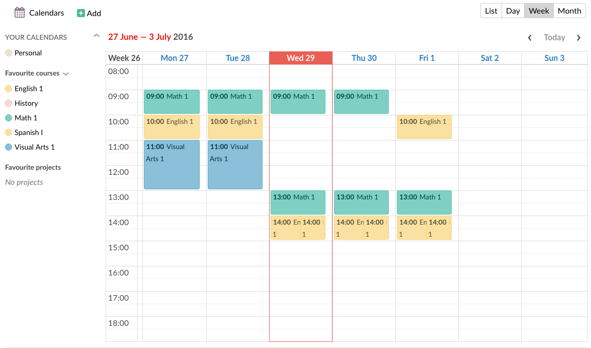 Calendrier